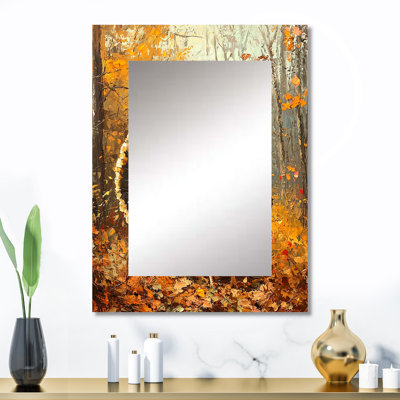 Brun brun Wildwood Gobbler Turquie II - miroir décoratif Turquie