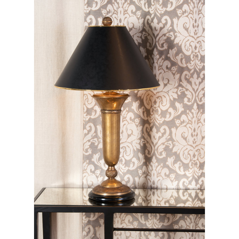Cedric 31" Hand Rubbed Patina Table Lamp