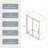 50"-54"W x 72"H sliding shower door-112608423