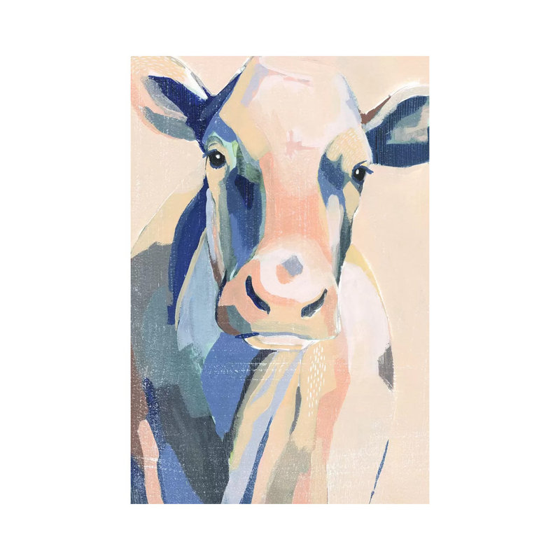 « Hertford Holstein I » par Grace Popp, reproduction d’art, Toile tendue, Pas de tapis, H 40 po x l 26 po x P 1,5 po