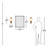 Transitional 1 Light Gold Wall Sconce