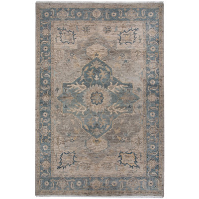100% Wool Hand Knotted Area Rug