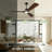 Smart Ceiling Fan Featuring 3-Color Dimmable  Light, 6-Speed Reversible Quiet DC Motor, Remote Control And Light Kit-2033342815-2033306797