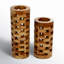 Thalia 15.85'' Handmade Solid Wood Table Vase