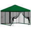 vidaXL Garden Gazebo Polyester and Steel-129097220