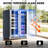 24" Dual Zone Beverage Refrigerator – Glass Door Wine & Beer Cooler, Holds 20 Bottles & 78 Cans, Built-In or Freestanding for Kitchen, Bar, Office, 34–64℉, 41-68℉
