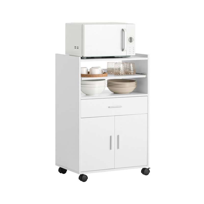 Langton 92cm Kitchen Pantry, White