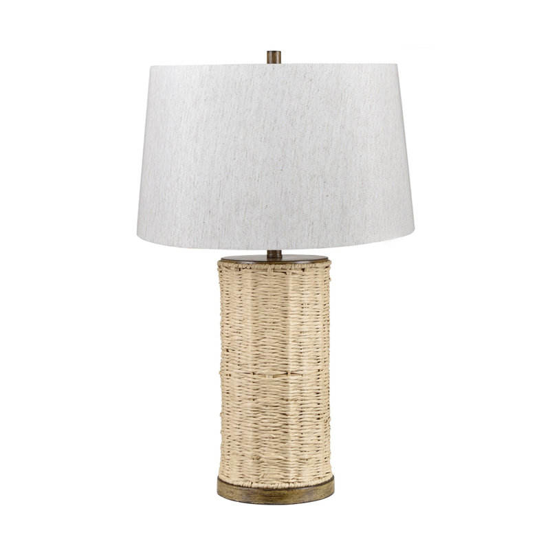 Lampe de table 29,5 "en métal avec abat-jour