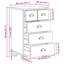 Solid Wood Rectangle Accent Chest-540273796