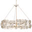 Lustre 8 lumières Ethereal Rose