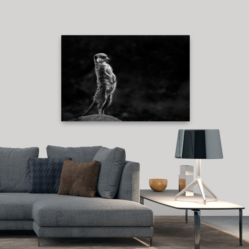 Art contemporain mural sur pied, H 32 po x l 48 po