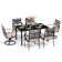 Rectangular 6 - Person 60'' Long Dining Set with Cushions