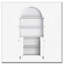 Armoire de rangement Arch avec éclairage DEL-654880357