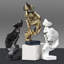 Statue Litts