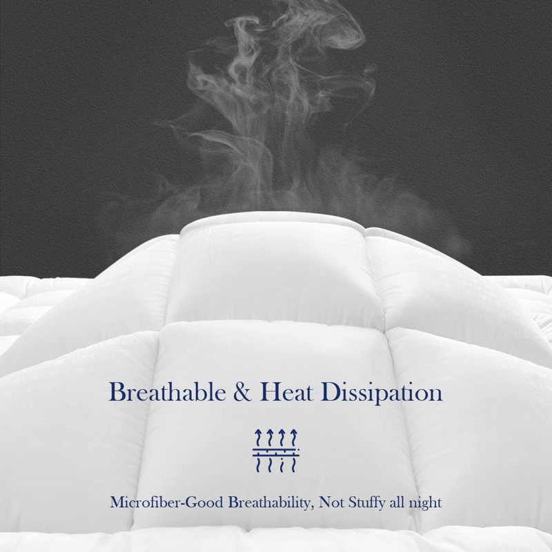 Bowdoinham 3'' Mattress Pad, King