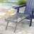 4pcs Folding Adirondack Chair with Retractable Ottoman and Cup Holder Adjustable Adirondack Chair with Footrest Set-617678339