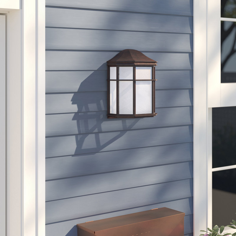 Kammerer Aluminum Wall Light, Incandescent, Old Bronze