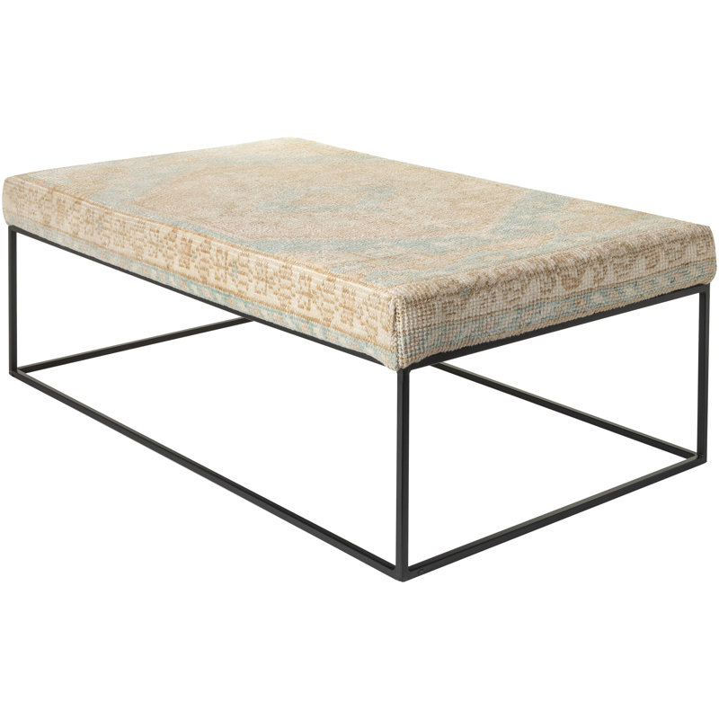 Banc Geoffe, Beige/bleu