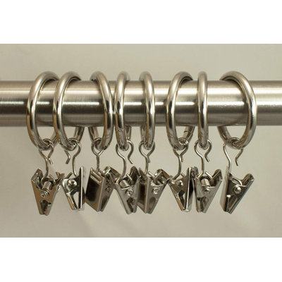 Mcbride Steel Curtain Rings