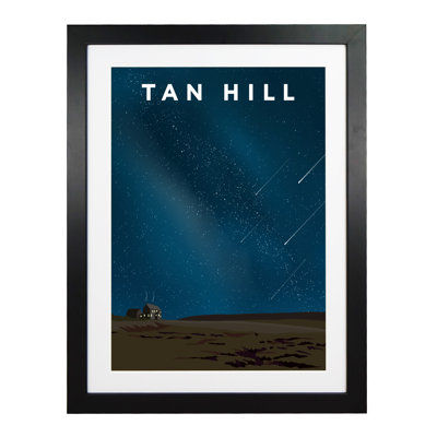 'Tan Hill Night' 1 Piece Wall Art