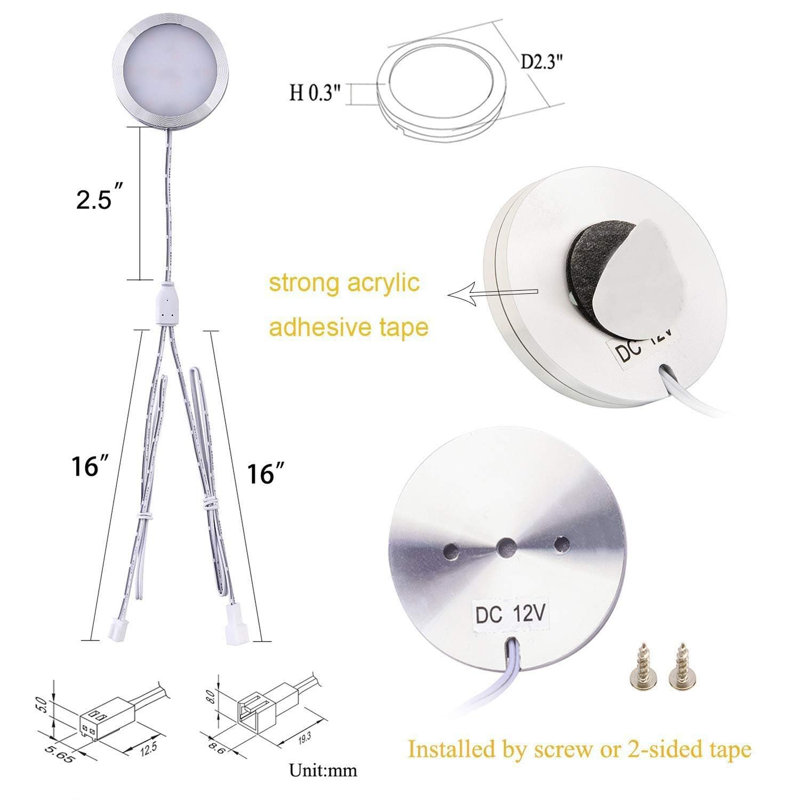 Filton Under Cabinet Puck Light