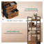 146cm H x 40cm W Metal Ladder Bookcase-786067231