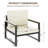Zindanlari Faux Leather Armchair-246915589