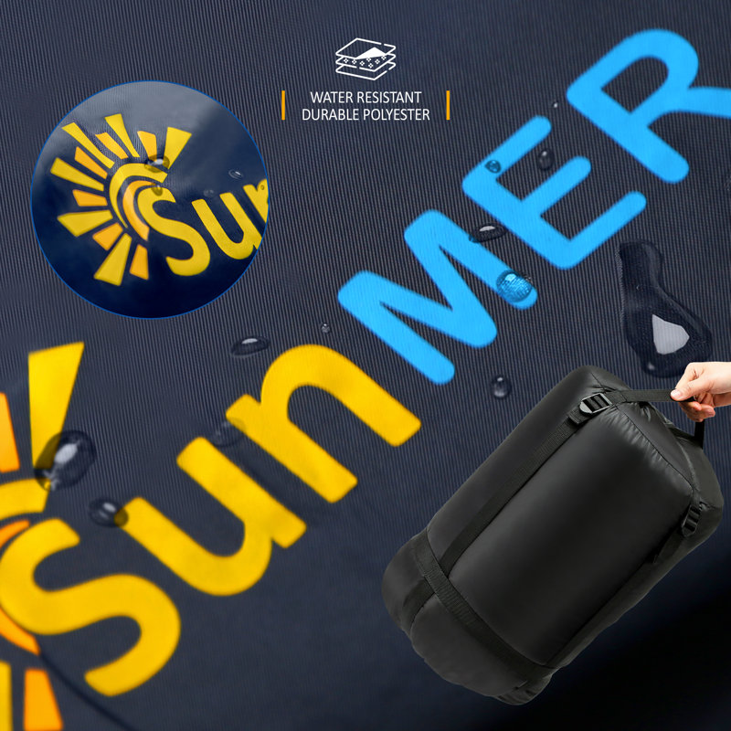 Sunmer Double Sleeping Bag for 3-4 Season - 300gsm - Navy