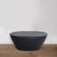 Table basse Florrie en aluminium noir