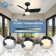Yuhao LED Ceiling Fan