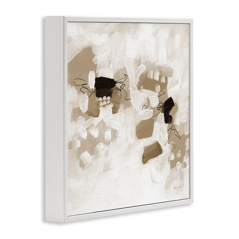 Estampe numérique bohème classique Boho par yvette St. Amant, Giclée encadrée blanc bord de mer, H 12 po x l 12 po