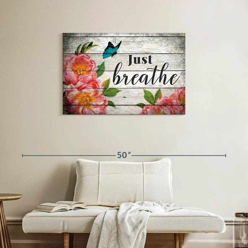 Tergel Just Breathe Zen VII, 24" H x 36" W