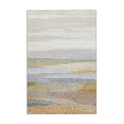 Neutral Beach Dunes  Canvas by Suzanne Nicoll