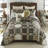 Donna Sharp Pine Patch 3PC King Pieced Cotton Rustic Quilt Set-120112944