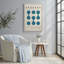 Toile roulée courbée Bauhaus Flow Blue-265808866-265808874