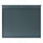 Armoire murale avec tablettes réglables, portes à fermeture en douceur pour la salle de bain-1096685036
