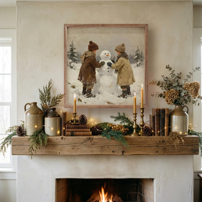 Bonhomme de neige pour enfants