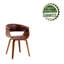 48cm H Polyurethane Upholstered Armchair-721064647