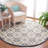 Martha Stewart Hand Tufted Wool/Cotton Floral Rug in Blue/Gray-70935408