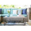 Ensemble de conversation en osier pour 5 personnes Newhaven-1298180046