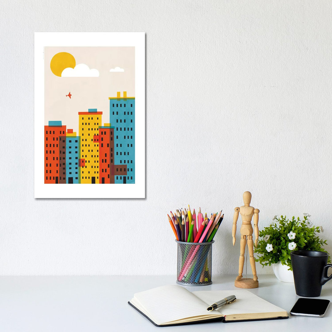 City II by TomasDesign - Gallery-Wrapped Canvas Giclée on Canvas
