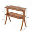 Table d'appoint 25,2 po Noyer