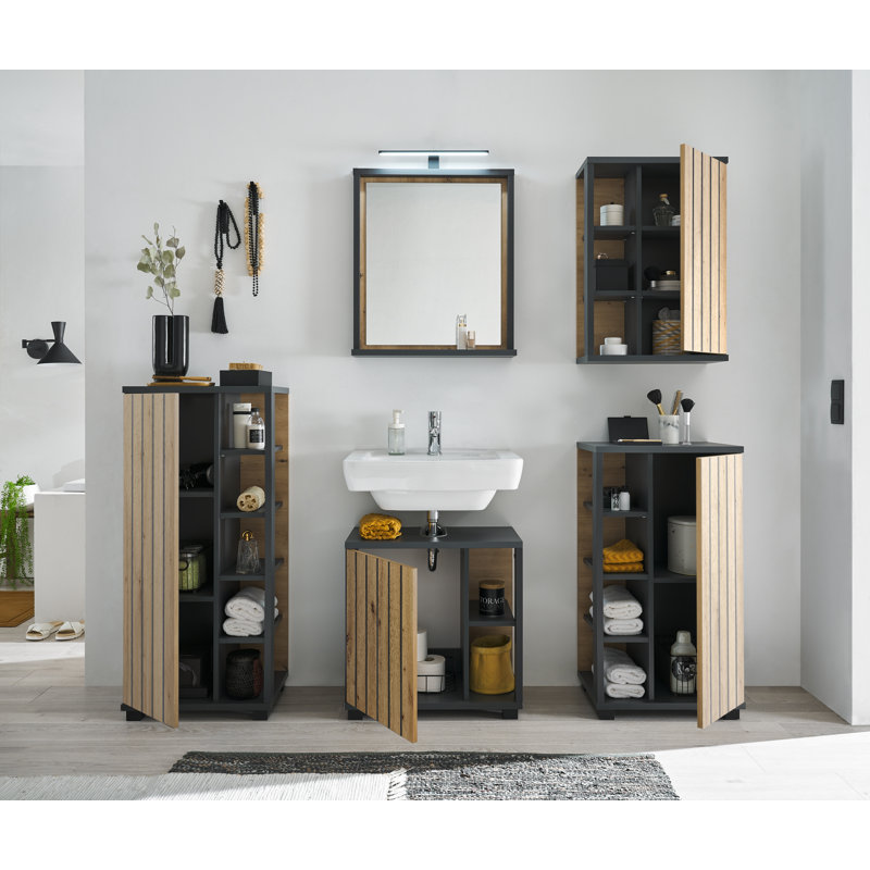 Marbleton Bathroom Storage Furniture Set
