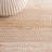 Sorrell Geometric Flatweave Ivory/Natural Area Rug-1009266353