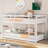 Floor Bunk Bed With Ladder-542440040