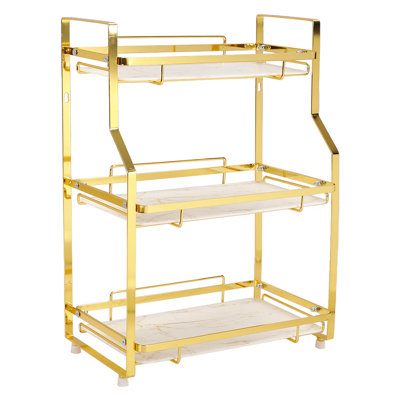 Crooksville Metal Makeup Organiser