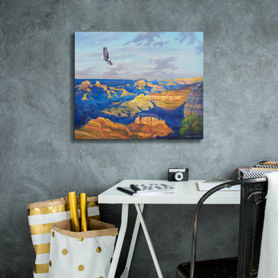 «Grand Canyon Vista» par John Zaccheo, art mural sur toile