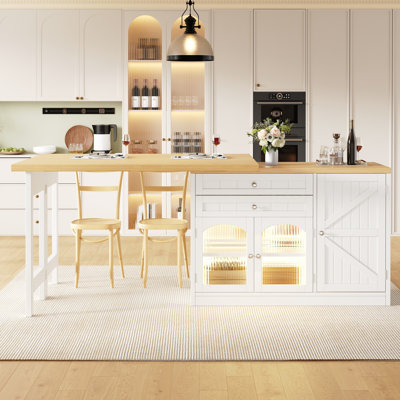 120 cm W Kitchen Island with