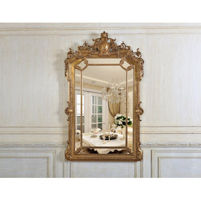 Daylan Solid Wood Frame Wall Mirror