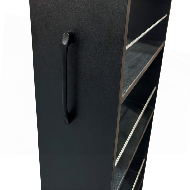 Étagère ouverte 7 côtés multi-fonctions avec rangement à un seul niveau pour la cuisine, le salon et les espaces étroits